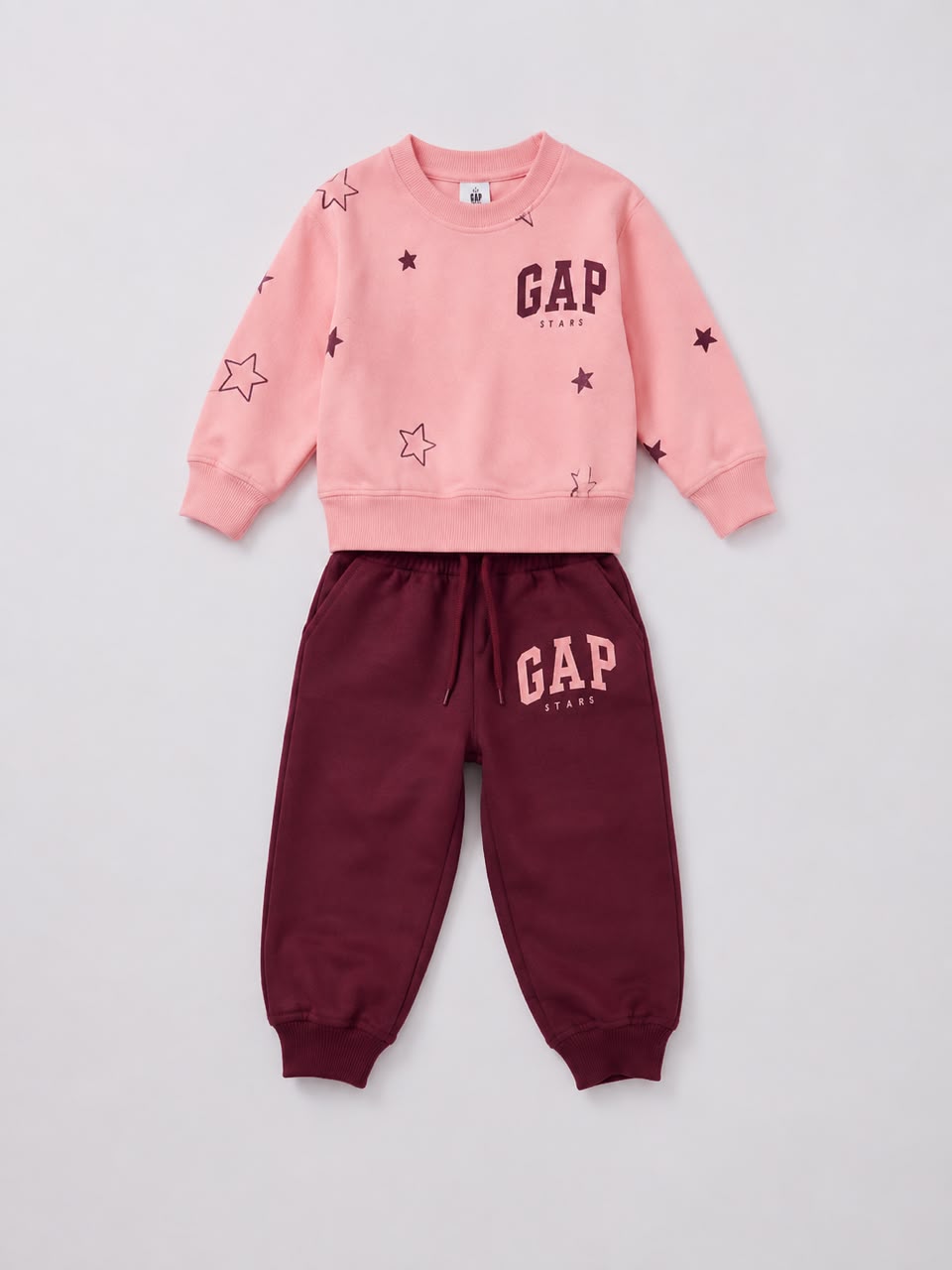 Pink & Burgundy GAP Tracksuit Set