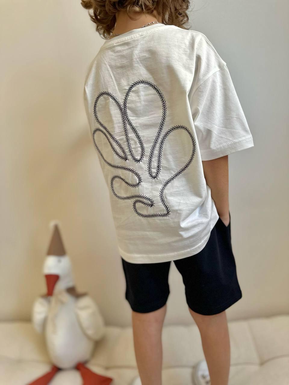 Black Squiggle Back Set