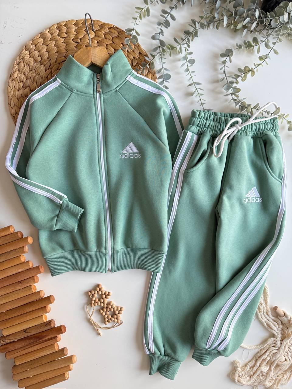 Adidas Fleece Tracksuit Set