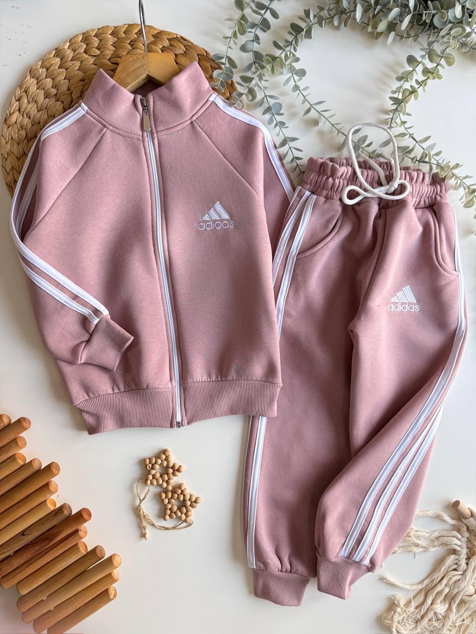 Adidas Fleece Tracksuit Set