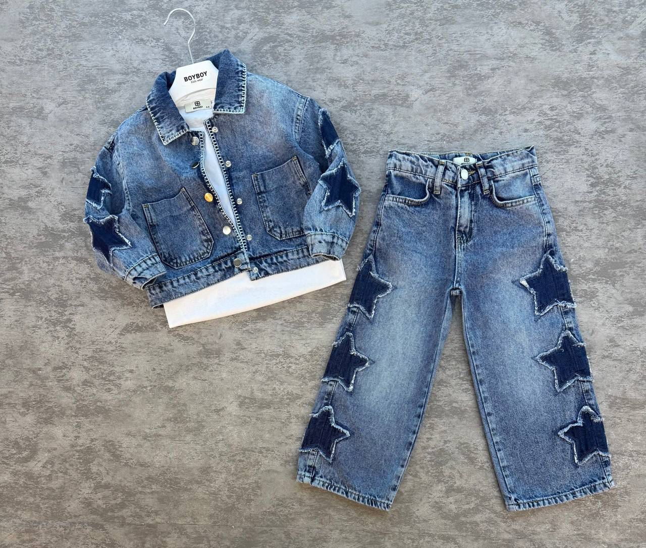 Star Denim 3-Piece Set