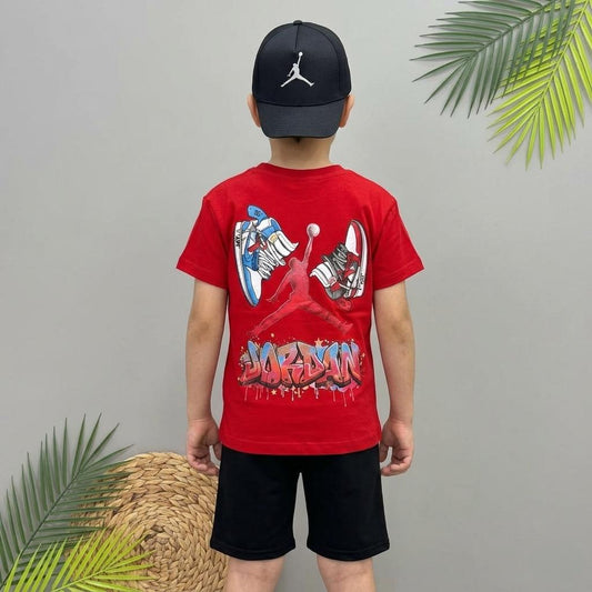 Red Jordan Set