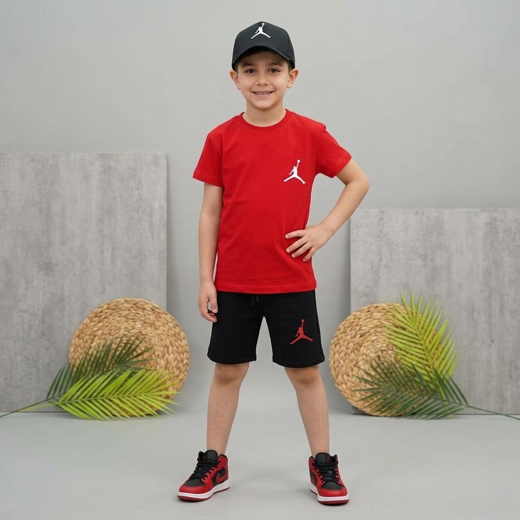 Red Jordan Set