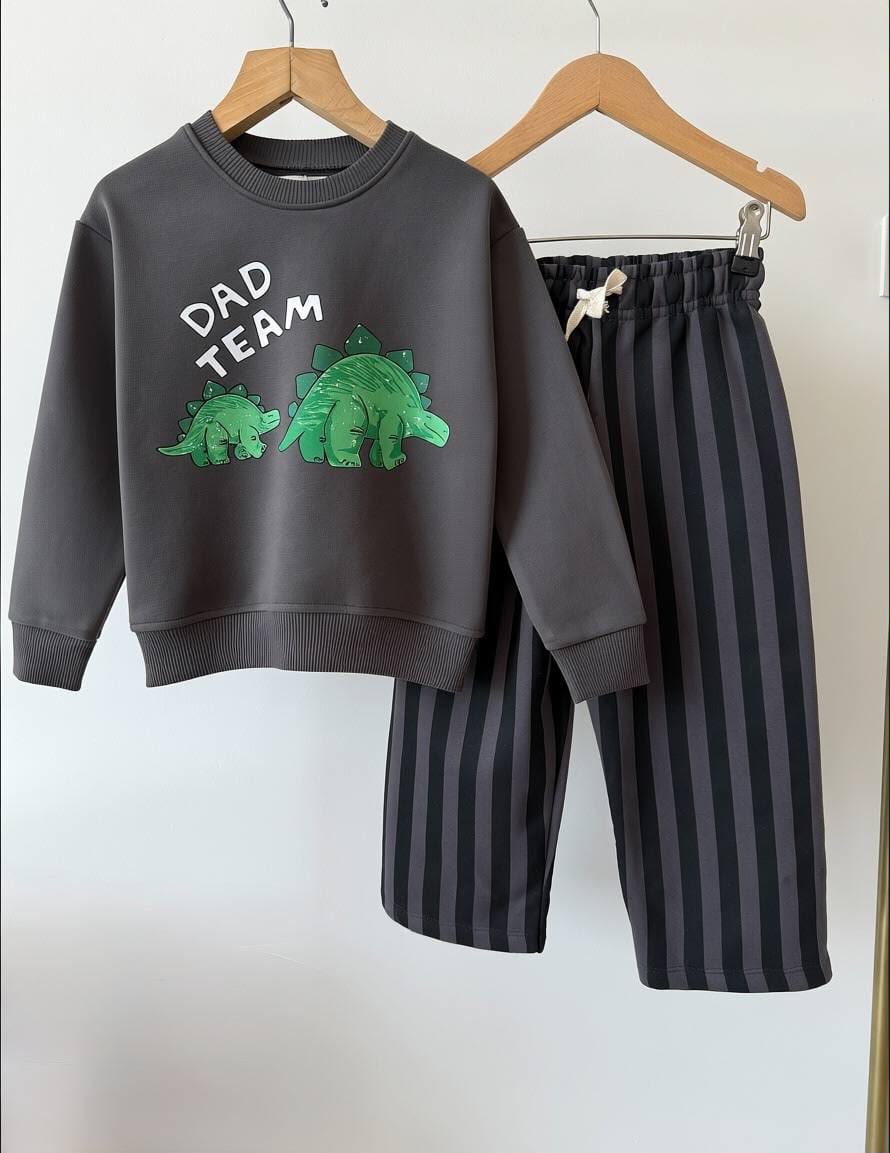 Dinosaur Charcoal 2-Piece Set