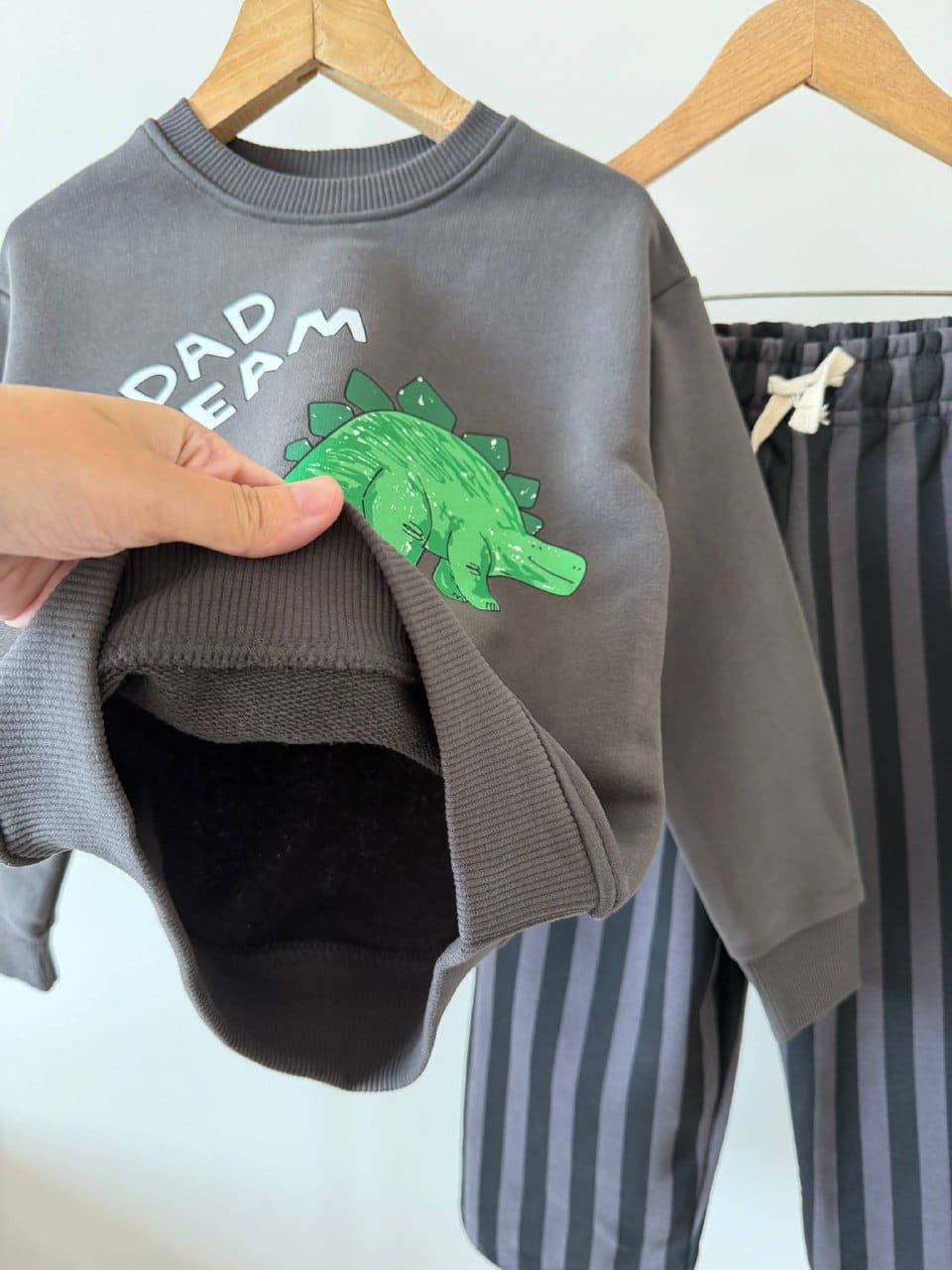 Dinosaur Charcoal 2-Piece Set