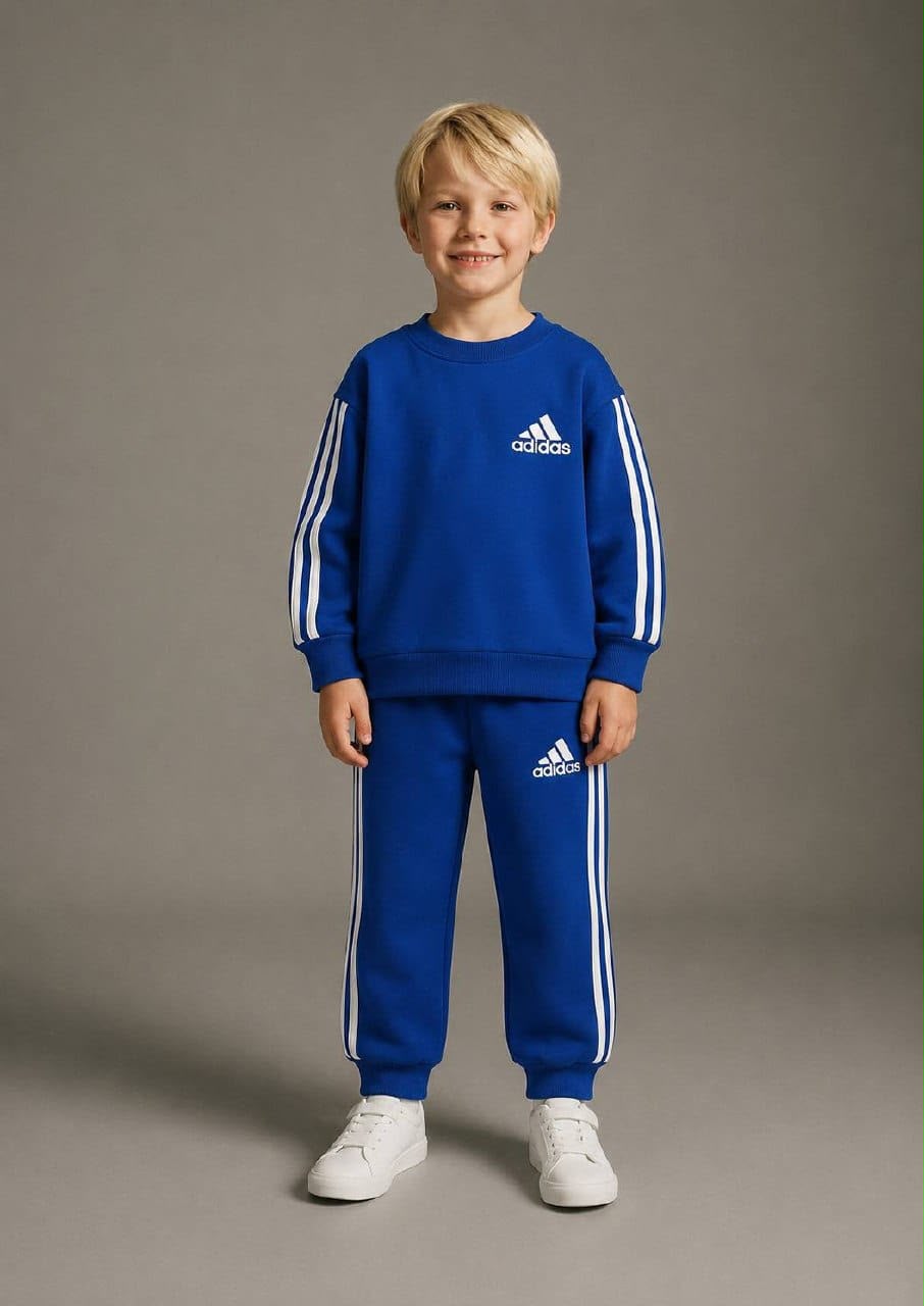 Royal Blue Adidas Tracksuit Set